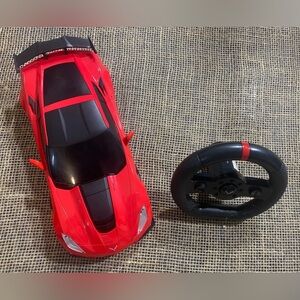 Sharper Image Wireless Remote Control RC Real Drive Chevrolet ZR1 Corvette Red